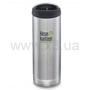 KLEAN KANTEEN  Термочашка TKWide Cafe Cap Brushed Stainless 473 мл