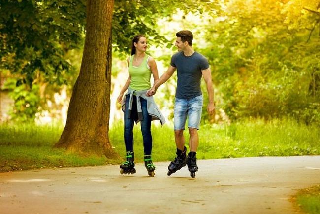 Солнце - ура. Роликам - ДА!