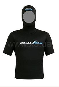 SIGMASUB Майка с рукавами и шлемом (Нейлон/открытая пора) 3 мм