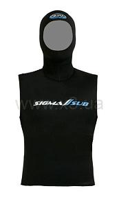 SIGMASUB Майка со шлемом без рукавов (Нейлон/нейлон) 3 мм