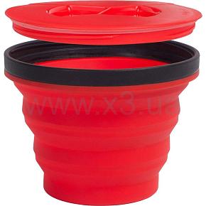 SEA TO SUMMIT X-Seal & Go Medium кружка с крышкой (Red)