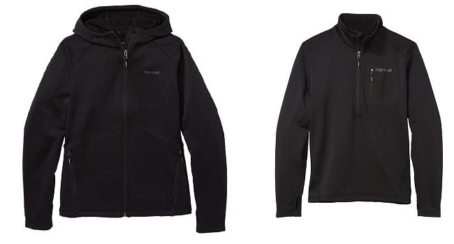 Новые кофты из Polartec от фирмы Marmot