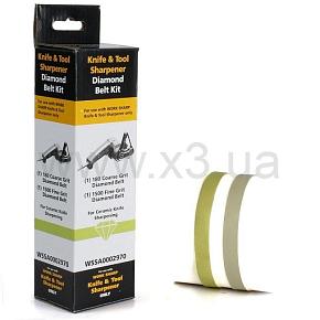 WORK SHARP Набор алмазных ремней, 1 шт. - зернистость P180, 1 шт. - зернистость P1500