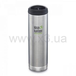 KLEAN KANTEEN  Термочашка TKWide Cafe Cap Brushed Stainless 592 ml
