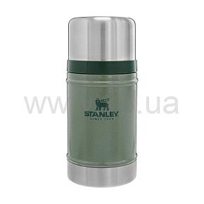 STANLEY Термос пищевой Classic Legendary Hammertone Green 0.7 л