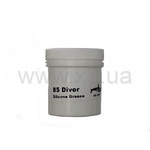 BS DIVER Смазка силиконовая водостойкая густая 60г (жестяная банка)