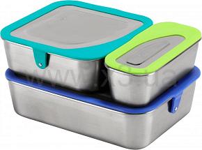KLEAN KANTEEN  Набор стальных ланч боксов Food Box Complete (3 шт.)