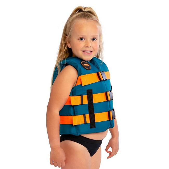 Детский спасательный жилет Jobe Nylon Life Vest Kids - безопасность и комфорт на воде
