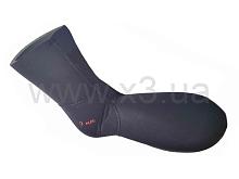 BS DIVER ANATOMIC 9mm K-tipe (откр. пора/чёрный нейлон)