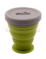 TRAMP Стакан складаной силиконовый с крышкой 200мл