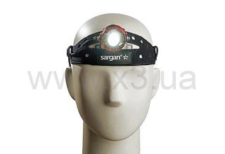 SARGAN Фонарь мультиспортивный "Бластер" 700 люмен, налобный, BLST/2 700Lm