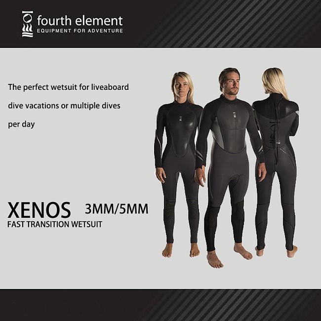Гидрокостюм FOURTH ELEMENT XENOS 3мм - надежность и комфорт совсем рядом