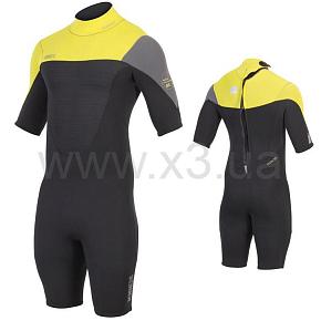 JOBE Perth Shorty 3/2mm Yellow
