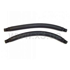 SARGAN Тяга парная черная латекс D16мм 16см