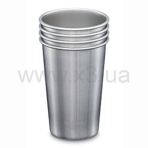 KLEAN KANTEEN  Набор стальных стаканов Pint Cup 473 мл (4 шт)