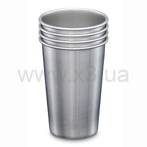 KLEAN KANTEEN  Набор стальных стаканов Pint Cup 473 мл (4 шт)