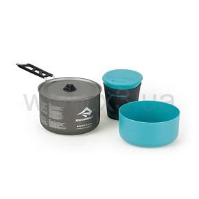 SEA TO SUMMIT Alpha Cookset 1.1 набор посуды (Pacific Blue/Grey)