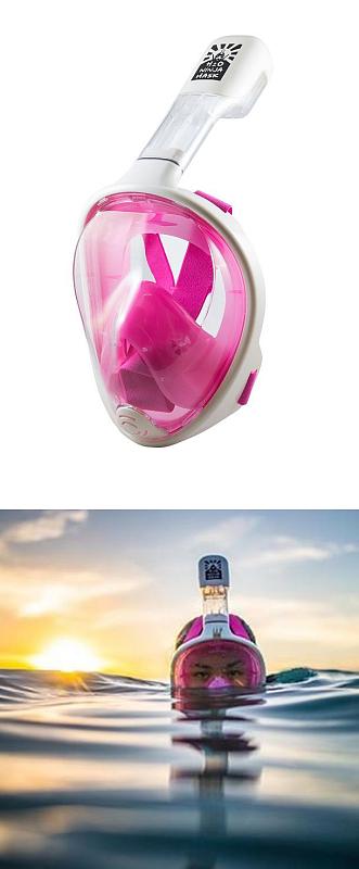 Полнолицевая маска-новинка в снорклинге