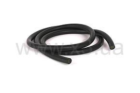 DEVOTO SUB Black latex rubber diam 17 - per metre