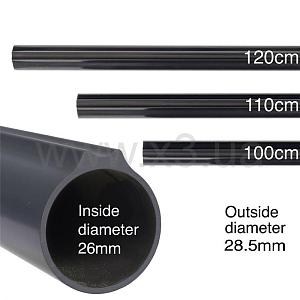 MVD Алюминиевая труба с направляющей для арбалета 100 cm