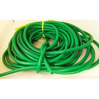 BS DIVER Латексная трубка 9мм (вн.диаметр 5мм) прозрачная в зелёном чулке