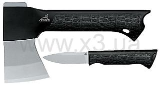 GERBER Набор Gator Combo Axe (топор + нож), блистер