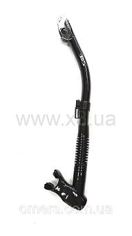 BS DIVER ULTRA DRY (верхний и нижний клапан, прямая гофра, чёрный силикон)