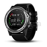 GARMIN Descent Mk1 Silver with Black band
