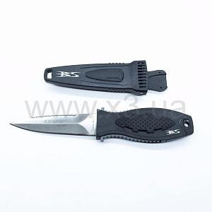 BS DIVER Mini STINGER (420 J2 ss) нерж.сталь в ножнах (для охоты)