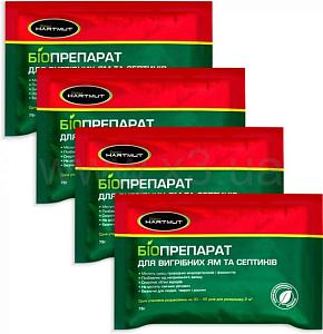 DOKTOR HARTMUT Биопрепарат для выгребных ям и септиков 75 г