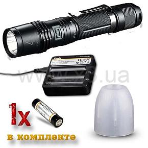 FENIX Набор PD35 + ак 2600 + AOD-S + зарядка TR-002 в подарок (850 лм, 1х18650, 2xCR123)