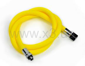 BEST DIVERS Hose REGULATOR XTREME 210 CM 9/16"F-3/8"M YELLOW FLUO