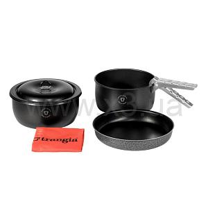 TRANGIA Набор посуды Tundra III 1.75 / 1.5 л (два котелка, сковорода, крышка, ручка, чехол)