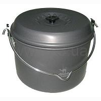 TRAMP Котел анодированный с крышкой 5 л