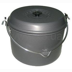 TRAMP Котел анодированный с крышкой 5 л