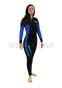 SIGMASUB Монокомбинезон со шлемом нейлон/нейлон с обтюрацией на руках и ногах жен. 5 мм