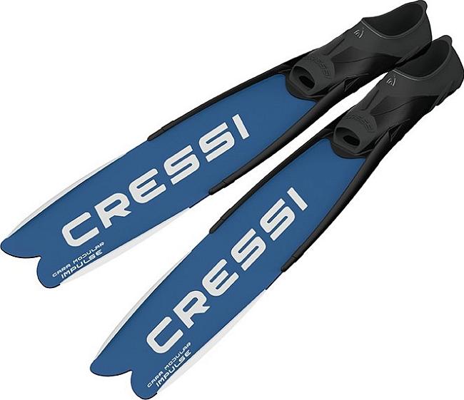 Новинка! Ласты для подводной охоты CRESSI SUB GARA MODULAR IMPULSE FINS BLUE NERY