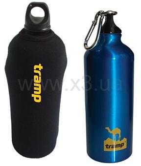 TRAMP Бутылка в неопреновом чехле 1л