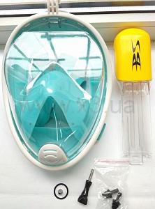 BS DIVER Полнолицевая для снорклинга (антифог дизайн, нейлоновый ремешок)