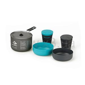 SEA TO SUMMIT Alpha Cookset 2.1 набор посуды (Pacific Blue/Grey)