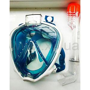BS DIVER Полнолицевая для снорклинга (антифог, силиконовый ремешок)