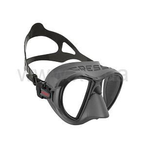 CRESSI SUB ZEUS MASK GREY/FRAME BLACK