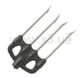 SALVIMAR Насадка четырёхзубая утяжелённая на нейлоне