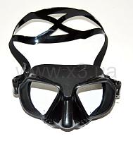 SALVIMAR NOAH BLACK- BLACK (двустёкольная, черный силикон, черное обрамление стёкол)