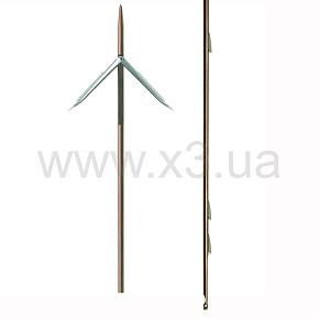 SALVIMAR Гарпун LASER BLADE MEDITERRANEO 2 флажка ø7mm cm.170